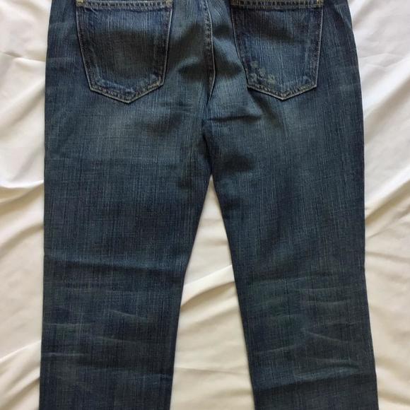 🔴𝗕𝗢𝗚𝗢🔴Current/Elliot The Fling Loved Blue Jeans Distressed - Picture 16 of 16